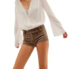 Free People Everything's Rosy Solid Bodysuit - Ivory
