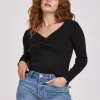 Another Love Leighton Top - Black