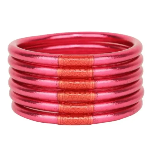 BuDhaGirl Pink All Weather Bangles (AWB) - Small