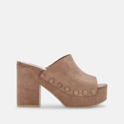 Dolce Vita Emol Heels - Mushroom