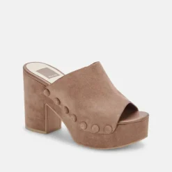 Dolce Vita Emol Heels - Mushroom