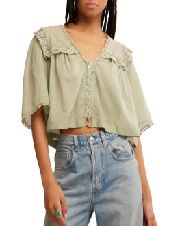 Free People Luna Top - Mermaids Tail