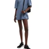 Free People Movement Hot Shot Tee Romper Coddy - Skyline