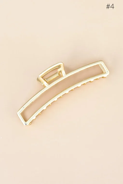 Gold Claw Clips