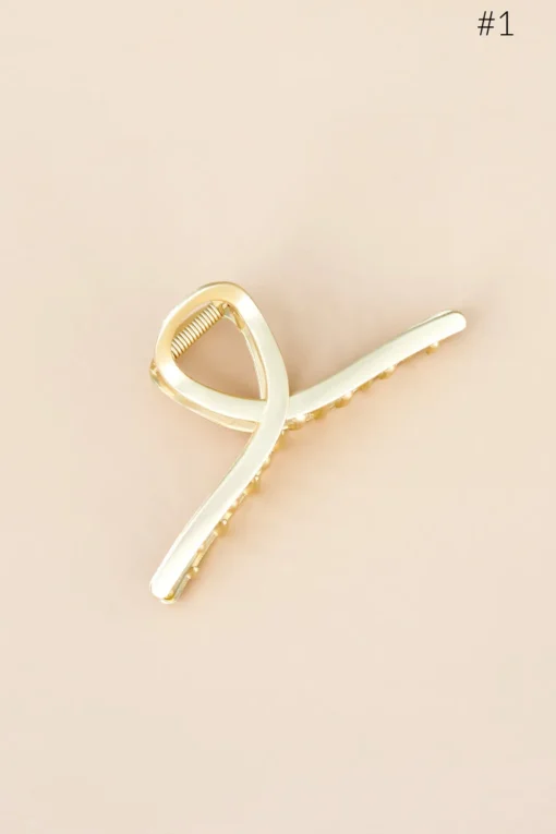 Gold Claw Clips