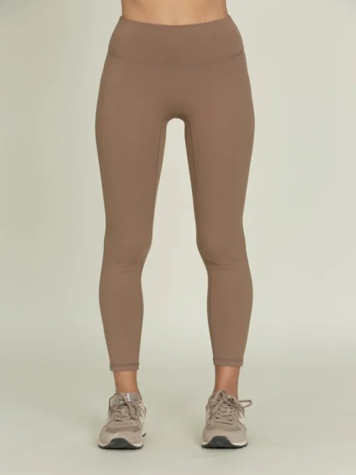 Gold Hinge MotionCloud Leggings - Walnut