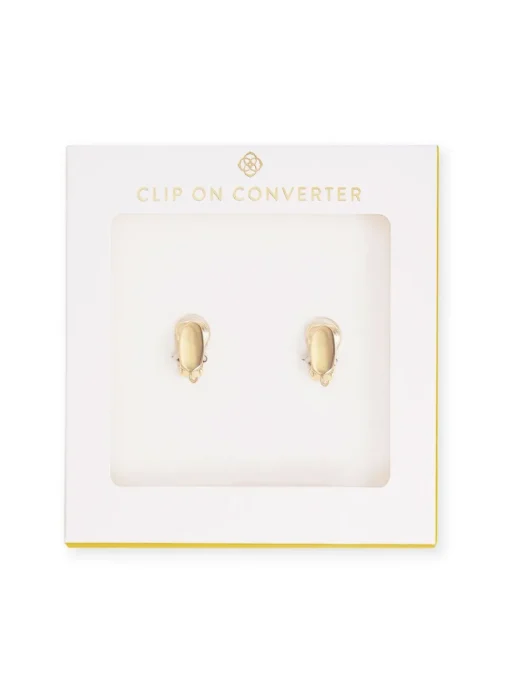 Kendra Scott Clip On Converter - Gold