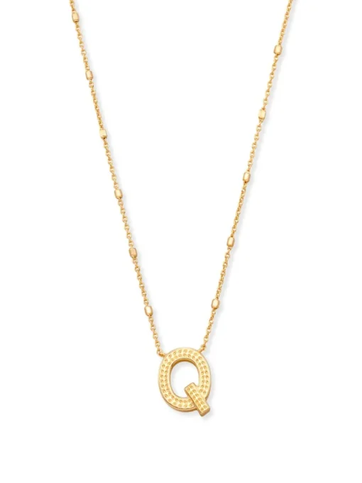 Kendra Scott Letter Pendant Necklace