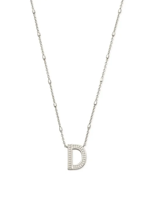 Kendra Scott Letter Pendant Necklace