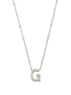 Kendra Scott Letter Pendant Necklace