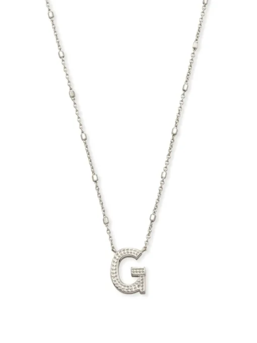 Kendra Scott Letter Pendant Necklace