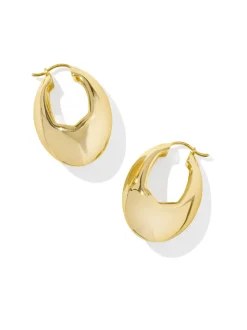 Kendra Scott Liana Hoop Earrings - Gold