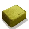 Kendra Scott Mattie Large Case - Peridot Velvet
