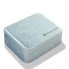 Kendra Scott Mattie Large Case - Light Blue Velvet