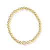 Kendra Scott Mini Elaina Stretch Bracelet - Gold Iridescent Drusy