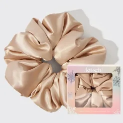 Kitsch Cloud 9 Satin Pillow Scrunchie - Champagne