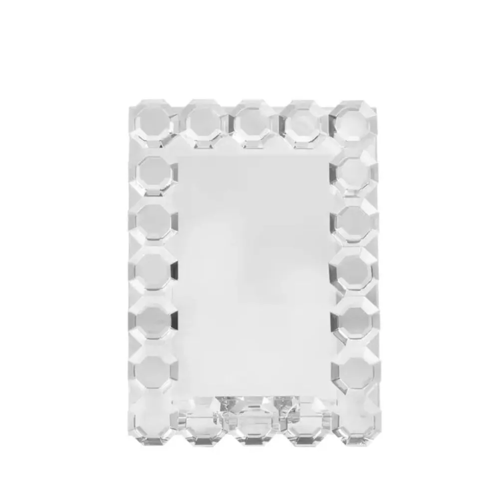 Octagon Crystal Picture Frame