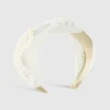 Pastel Pearl Top Knot Headband