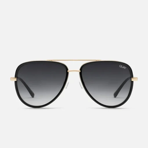 Quay All In Mini Sunglasses - Black