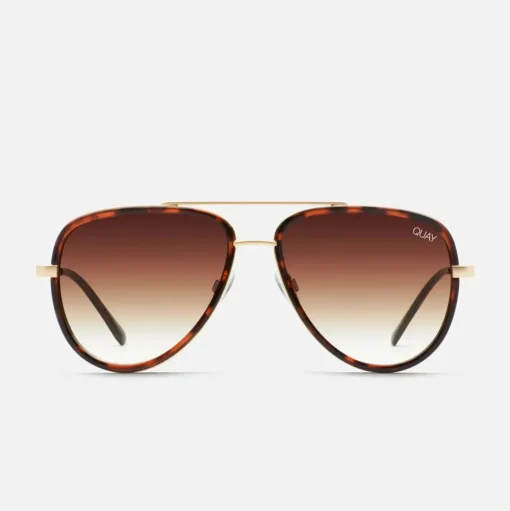 Quay All In Sunglasses - Tortoise