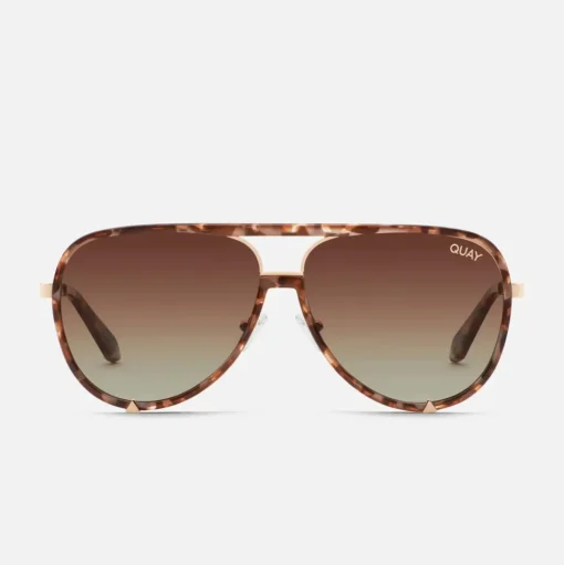 Quay High Profile Sunglasses - Tortoise