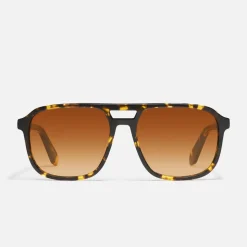 Quay On The Fly Sunglasses - Shiny Yellow Tortoise