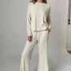 Six/Fifty Lazy Sunday Lounge Sweatpants - Eggshell
