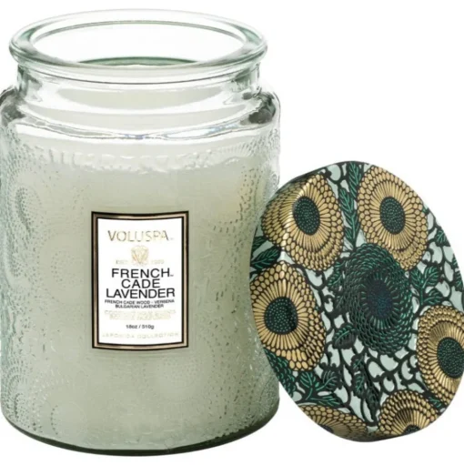 Voluspa French Cade Lavender Large Jar Candle