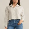Z Supply Del Mar Striped Shirt - Natural