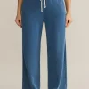 Z Supply Hunter Knit Denim Pants - Vintage Indigo