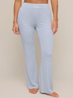 Z Supply On The Coast Stripe Pants - Vanilla Ice