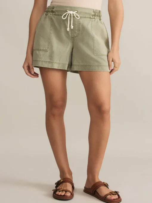 Z Supply Summerland Shorts - Dusty Palm